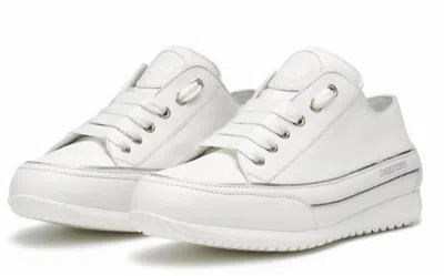 Candice Cooper Women's Janis Stripe Sneaker In White