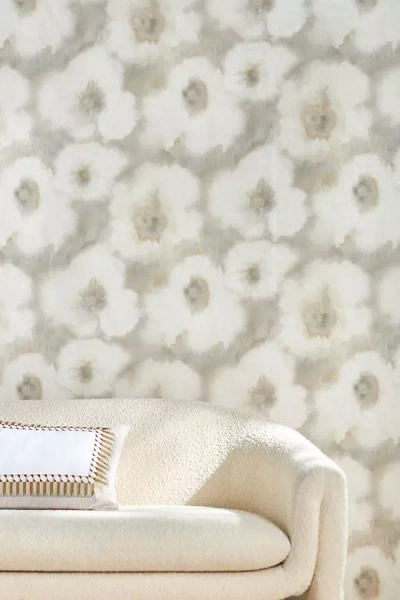 Candice Olson For York Wallcoverings Blended Floral Wallpaper In Multi