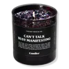 Candier Can't Talk Busy Manifesting Candle In Black