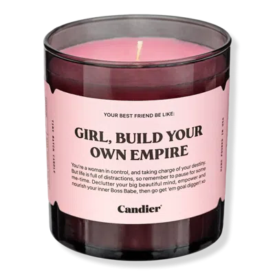 Candier Girl Build Your Own Empire Candle In Brown