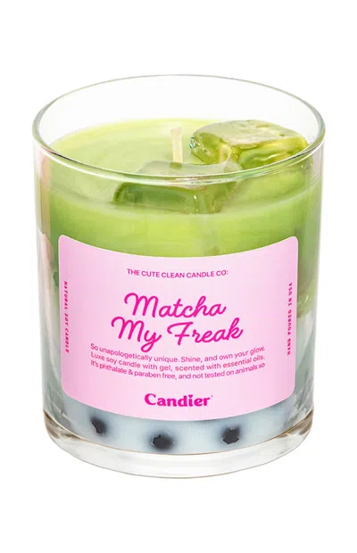 Candier Matcha My Freak Candle In Green In Multi