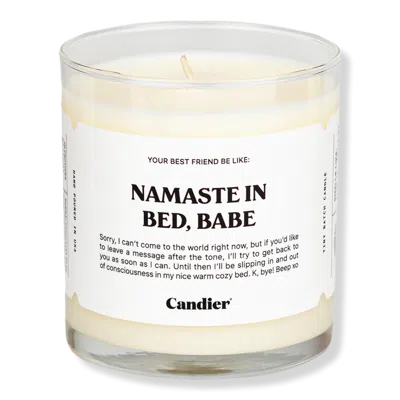 Candier Namaste In Bed, Babe Candle In White