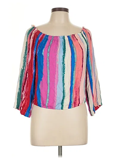 Candies Candie's 3/4 Sleeve Blouse In Red