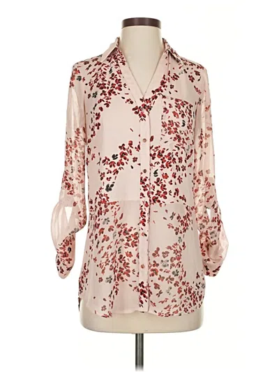 Pre-owned Candies Candie's 3/4 Sleeve Blouse In White