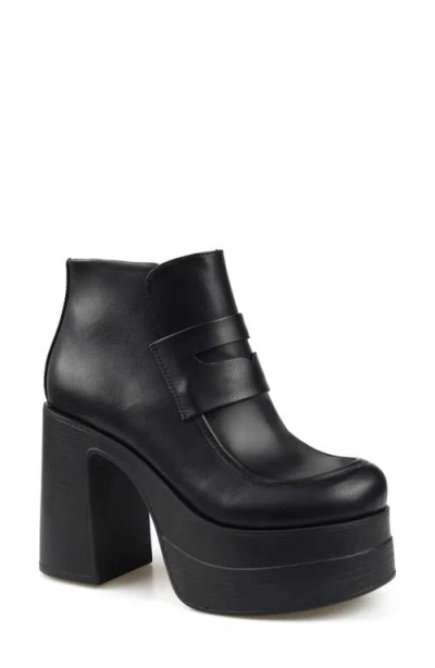 Candies Candie's Alesia Platform Bootie In Black