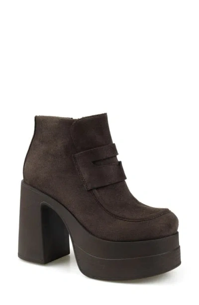 Candies Candie's Alesia Platform Bootie In Multi