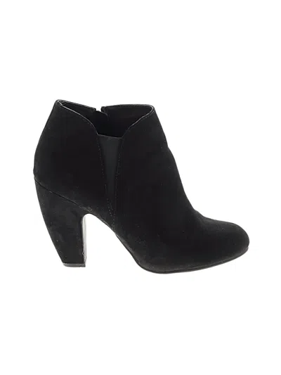 Pre-owned Candies Candie's Ankle Boots In Black