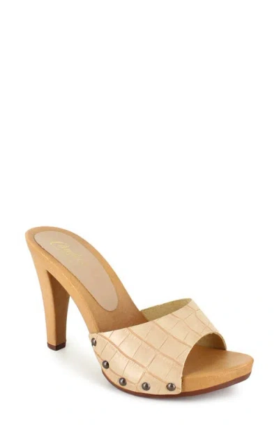 Candies Candie's Antonella Platform Sandal In Neutral