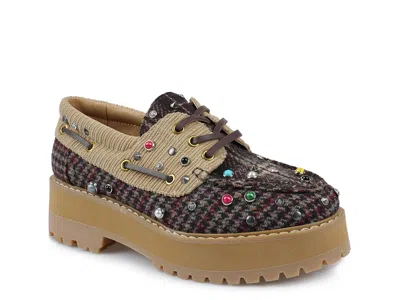 Candies Candie's Biz Platform Boat Shoe