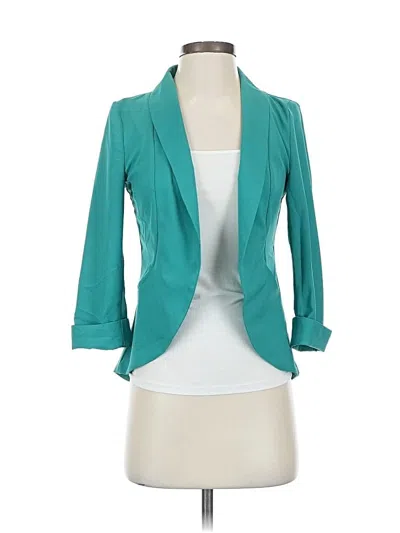 Pre-owned Candies Candie's Blazer Jacket In Teal
