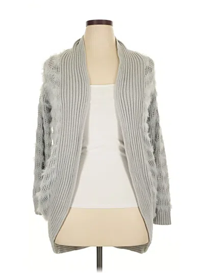 Pre-owned Candies Candie's Cardigan Sweater In Gray