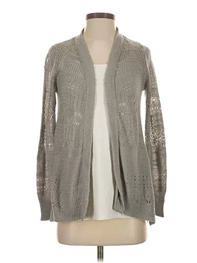 Pre-owned Candies Candie's Cardigan Sweater In Silver