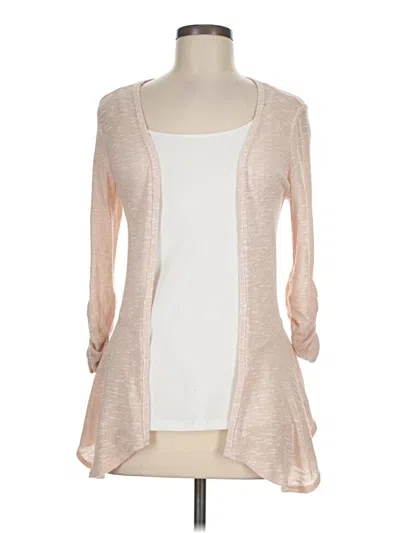 Pre-owned Candies Candie's Cardigan Sweater In Tan
