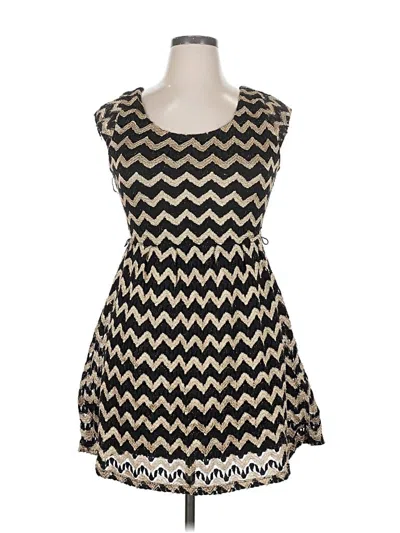 Pre-owned Candies Candie's Casual Dress In Black