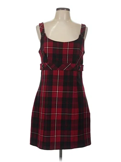 Pre-owned Candies Candie's Casual Dress In Burgundy