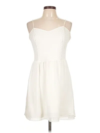Pre-owned Candies Candie's Casual Dress In Ivory
