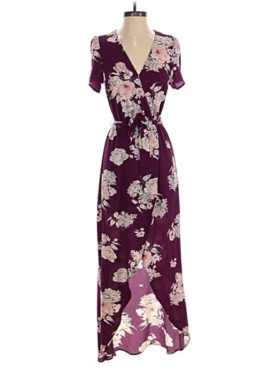Pre-owned Candies Candie's Casual Dress In Purple
