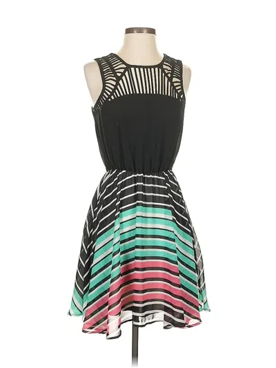Pre-owned Candies Candie's Cocktail Dress In Black