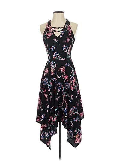 Pre-owned Candies Candie's Cocktail Dress In Black