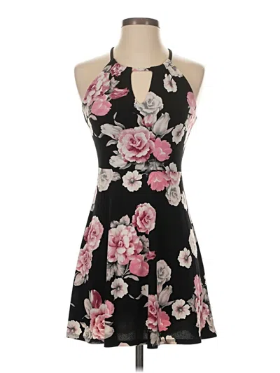 Pre-owned Candies Candie's Cocktail Dress In Black