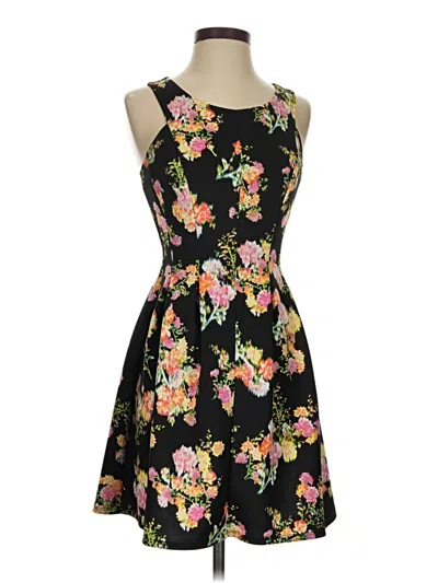 Pre-owned Candies Candie's Cocktail Dress In Black