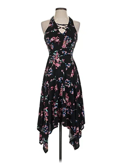 Pre-owned Candies Candie's Cocktail Dress In Black