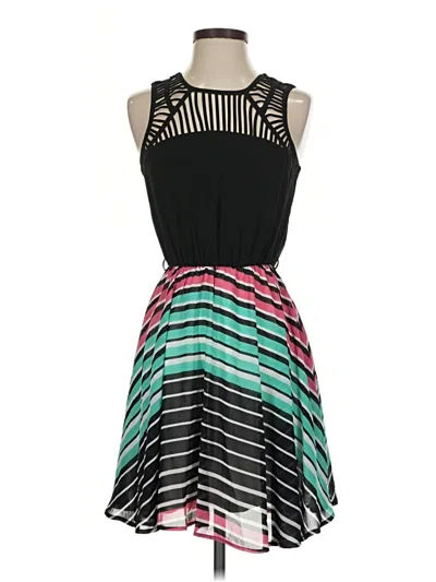 Pre-owned Candies Candie's Cocktail Dress In Black