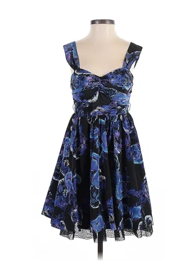Pre-owned Candies Candie's Cocktail Dress In Blue