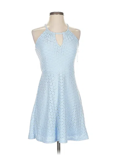 Pre-owned Candies Candie's Cocktail Dress In Blue