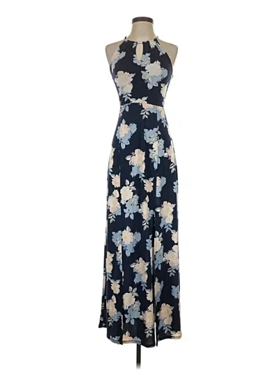 Pre-owned Candies Candie's Cocktail Dress In Blue