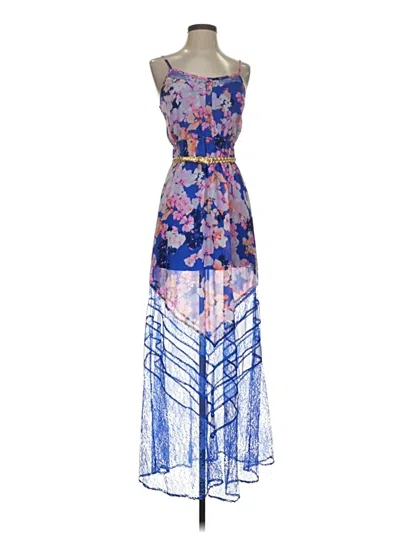 Pre-owned Candies Candie's Cocktail Dress In Blue