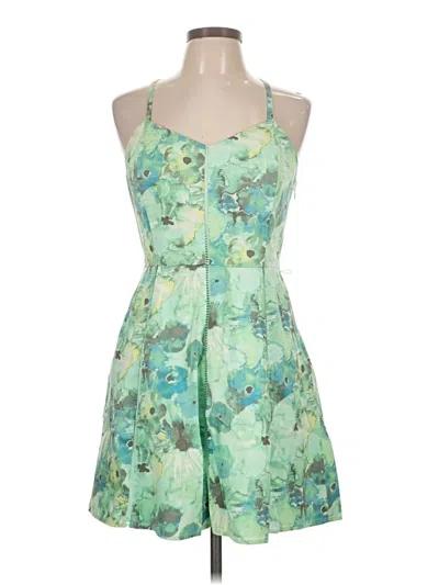 Pre-owned Candies Candie's Cocktail Dress In Green