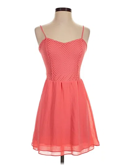 Pre-owned Candies Candie's Cocktail Dress In Orange