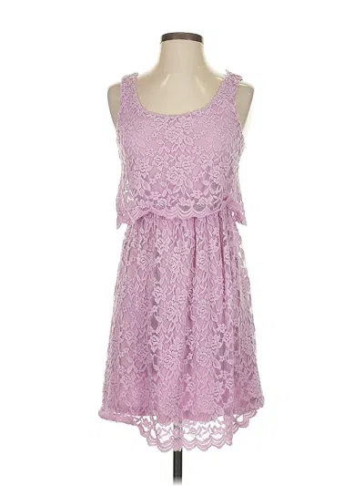 Pre-owned Candies Candie's Cocktail Dress In Pink