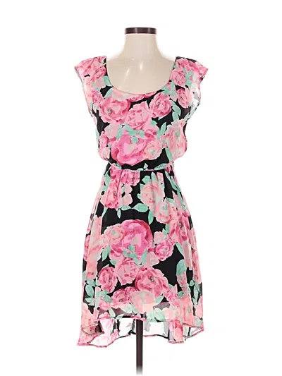 Pre-owned Candies Candie's Cocktail Dress In Pink