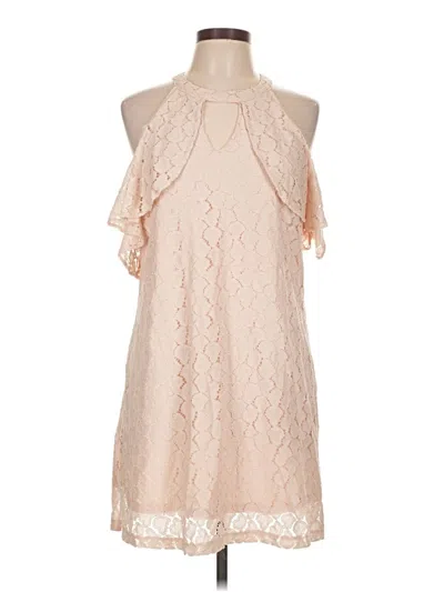 Pre-owned Candies Candie's Cocktail Dress In Tan