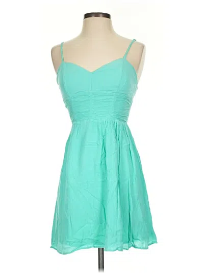 Pre-owned Candies Candie's Cocktail Dress In Teal