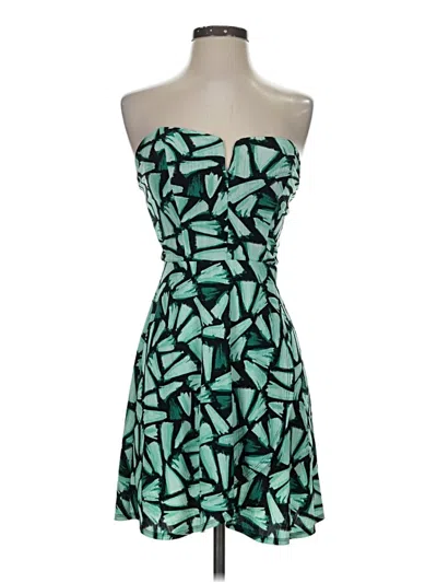 Pre-owned Candies Candie's Cocktail Dress In Teal