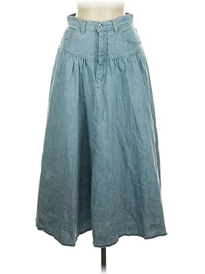 Pre-owned Candies Candie's Denim Skirt In Blue