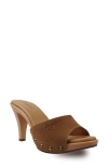 Candies Candie's Emiliana Platform Sandal In Tan Suede