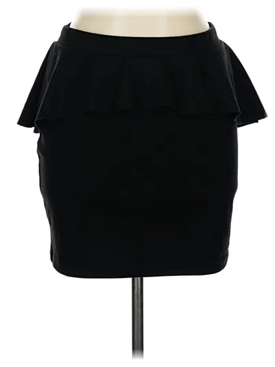 Pre-owned Candies Candie's Formal Skirt In Black