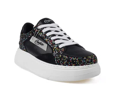 Candies Candie's Gummie Platform Sneaker In Black