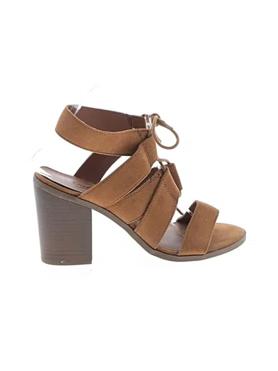 Pre-owned Candies Candie's Heels In Brown