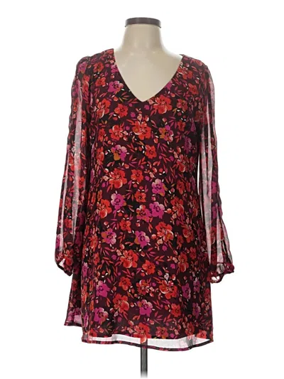 Pre-owned Candies Candie's Kimono In Burgundy