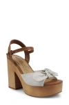 Candies Candie's Knotted Platform Sandal In White