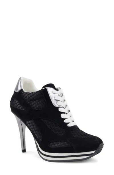 Candies Candie's Lace-up Platform Pump In Black