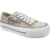 Candies Candie's Leann Low Top Platform Sneaker In Gold