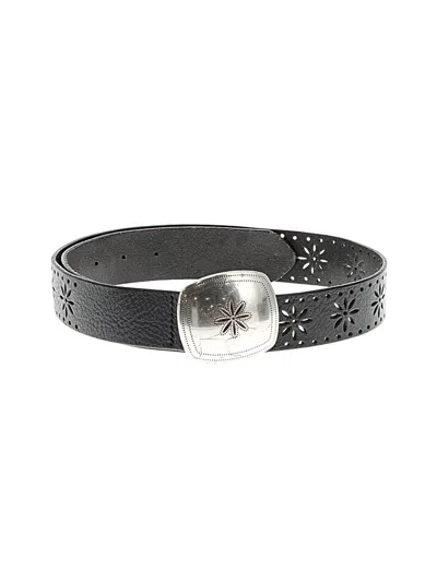Pre-owned Candies Candie's Leather Belt In Black