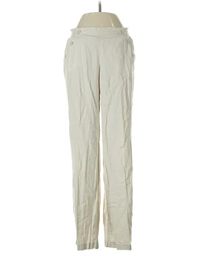 Pre-owned Candies Candie's Linen Pants In Ivory