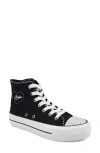 Candies Candie's Lizzy High Top Sneaker In Black
